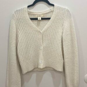 Jessica Simpson Cream Cardigan Sweater